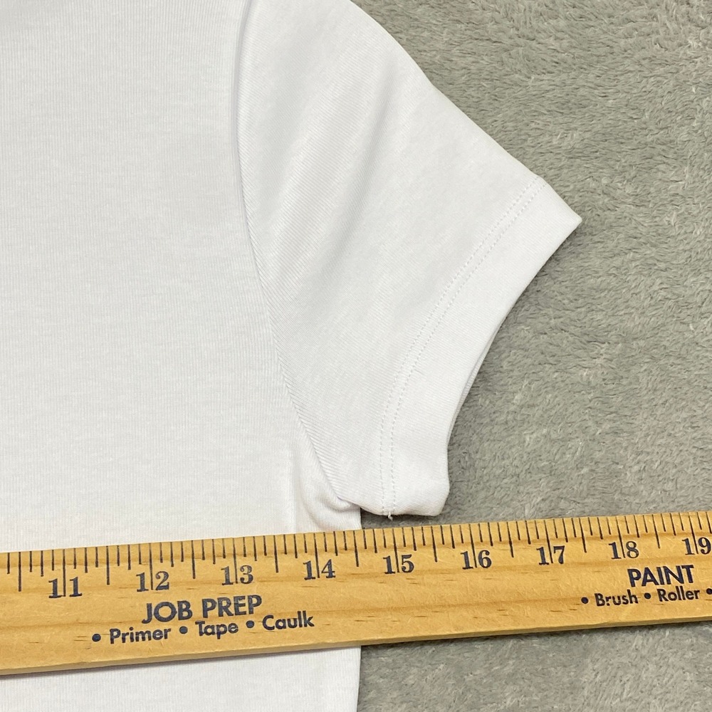 Madewell Womens Small White The 90s Crewneck Tee Cotton Crew Neck Shirt NY932 - Picture 7 of 10